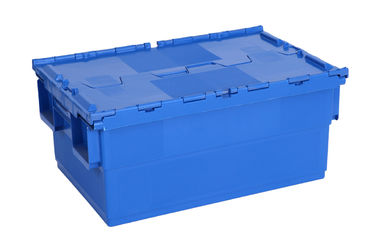Nhiều màu sắc hơn 100% nguyên chất Polypropylene Xếp chồng Hộp đựng tổ yến Có nắp đậy 600 * 400 mm Kích thước tiêu chuẩn Lắp ráp dây thép