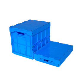 Thùng nhựa có thể gập lại 400 * 300 mm Tải đầy đủ 5 miếng xếp chồng lên nhau