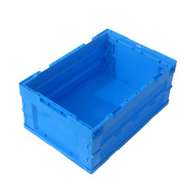Hộp nhựa có thể gập lại công nghiệp để vận chuyển / lưu trữ phân phối