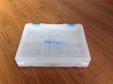 Thùng lưu trữ có thể gập lại 360 * 260mm Tăng cường tải bằng nhựa Polypropylene