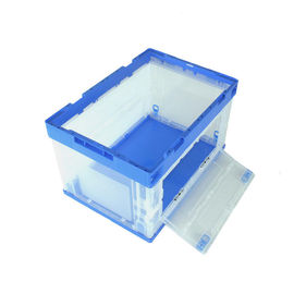 Các mặt mở Thùng bảo quản bằng nhựa PP nguyên sinh 100% có thể thu gọn cho hàng may mặc