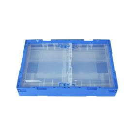 Các mặt mở Thùng bảo quản bằng nhựa PP nguyên sinh 100% có thể thu gọn cho hàng may mặc