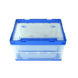 Các mặt mở Thùng bảo quản bằng nhựa PP nguyên sinh 100% có thể thu gọn cho hàng may mặc