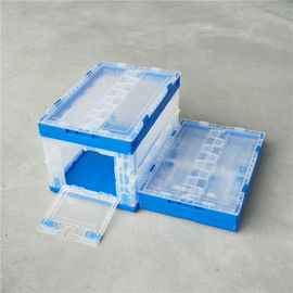 Thùng nhựa có thể gập lại bền Có chiều rộng mở ra các mặt 530 * 365 * 335 mm