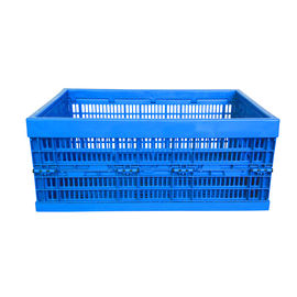 Thùng nhựa có thể gập lại bằng nhựa cho thùng rau quả Kích thước tiêu chuẩn