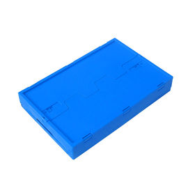 Hộp Pallet nhựa 100% Polypropylene nguyên chất / Hộp nhựa có thể gập lại Nắp đậy