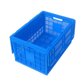 Hộp Pallet nhựa 100% Polypropylene nguyên chất / Hộp nhựa có thể gập lại Nắp đậy