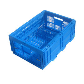 Hộp nhựa nhẹ có thể gập lại 600 * 400 mm Nguyên chất Polypropylene Thực phẩm Đang tải
