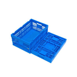 600 * 400 * 250 mm Thùng đóng mở bằng nhựa PP nguyên sinh Độ bền đáy rắn