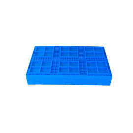 Nắp gắn kèm theo Thùng nhựa có thể thu gọn 600 * 400 * 265 mm Thân lưới đáy rắn