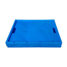 750 * 580mm Hộp đựng hậu cần bằng nhựa có thể thu gọn lớn hơn với bánh nướng Thuận tiện