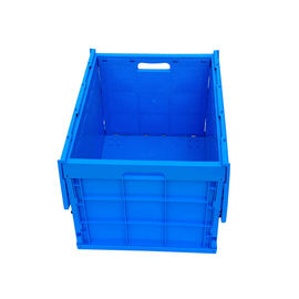 Nắp kèm theo Khối lượng lớn hơn Hộp tote nhựa có thể thu gọn mạnh hơn và bền hơn