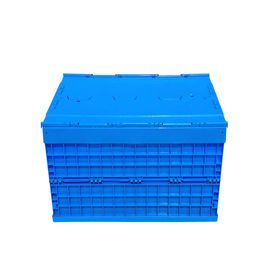 Nắp kèm theo Khối lượng lớn hơn Hộp tote nhựa có thể thu gọn mạnh hơn và bền hơn