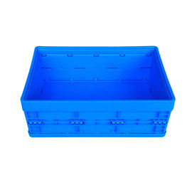 Thùng nhựa có thể gập lại màu xanh ổn định / Thùng nhựa gấp
