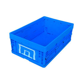 Thùng nhựa có thể gập lại màu xanh ổn định / Thùng nhựa gấp