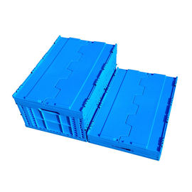 Hộp tote có thể gập lại bằng nhựa bền Màu sắc tùy chỉnh 600 * 400 mm