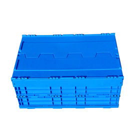Hộp tote có thể gập lại bằng nhựa bền Màu sắc tùy chỉnh 600 * 400 mm