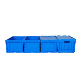 Hậu cần Thùng chứa nhựa có thể gập lại bằng Polypropylene Công suất tải 30kgs