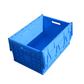600 * 400 * 330 Mm Hộp lưu trữ gấp bằng nhựa di động để thu thập