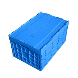 600 * 400 * 330 Mm Hộp lưu trữ gấp bằng nhựa di động để thu thập