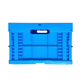 Tác động - Sức đề kháng Hộp tote có thể gập lại bằng PP nguyên sinh Đáy rắn 600 * 400 mm
