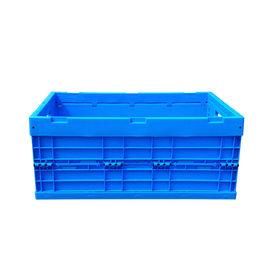 Tác động - Sức đề kháng Hộp tote có thể gập lại bằng PP nguyên sinh Đáy rắn 600 * 400 mm