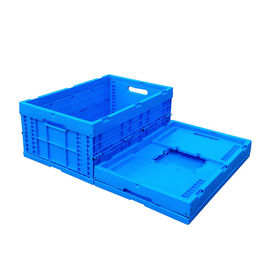 Tác động - Sức đề kháng Hộp tote có thể gập lại bằng PP nguyên sinh Đáy rắn 600 * 400 mm