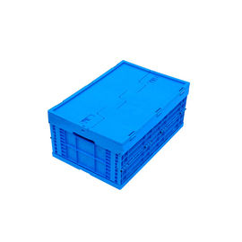Hộp đựng bằng nhựa có thể gập lại được xếp chồng bền chắc Polypropylene nguyên chất