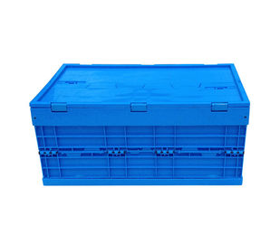 Hộp đựng bằng nhựa có thể gập lại được xếp chồng bền chắc Polypropylene nguyên chất