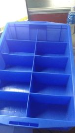 Khay lưu trữ bằng nhựa có dải phân cách tiện lợi Các bộ phận nhỏ Tải riêng