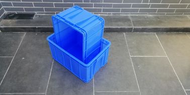 Hộp xếp chồng bằng nhựa nguyên sinh Có nắp đậy Tùy chọn Vận chuyển Màu lưu trữ Tùy chỉnh