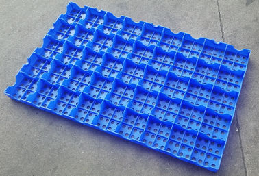 Sàn lưới nhựa xuất khẩu Pallet kết nối dễ dàng làm sạch Công suất tải cao