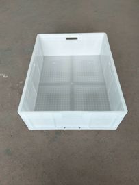 Nguyên liệu Polyethylene gia cố chống trượt Đáy thùng chứa xếp chồng Euro Khả năng chịu tải 20kg