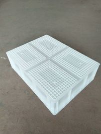 Nguyên liệu Polyethylene gia cố chống trượt Đáy thùng chứa xếp chồng Euro Khả năng chịu tải 20kg