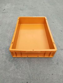 Nguyên chất PP hoặc PE Hộp xếp chồng Euro / Hộp lưu trữ bằng nhựa lớn Kích thước tiêu chuẩn 600 * 400 mm