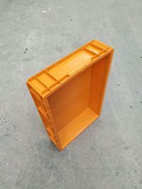 Nguyên chất PP hoặc PE Hộp xếp chồng Euro / Hộp lưu trữ bằng nhựa lớn Kích thước tiêu chuẩn 600 * 400 mm
