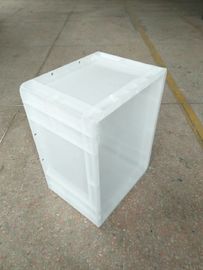 Tải trọng 15kg Thùng chứa bằng Polyethylene Euro nguyên chất 400 * 300 mm Lưu trữ nhẹ băng tải