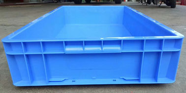 Nguyên liệu bền PP hoặc PE Chất liệu Euro Hộp đựng xếp chồng màu Tùy chỉnh 800 * 400 * 120mm