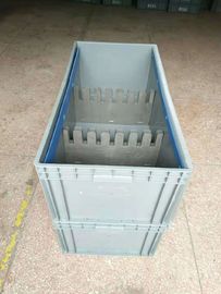 Tác động - Khả năng chịu đựng Hộp đựng bằng nhựa nguyên sinh lớn 1000 * 400 * 180 mm Ngăn chứa có dải phân cách