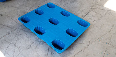 Pallet nhựa thổi SGS tiện lợi bền bỉ 1000 * 800 mm Pallet nhẹ hơn