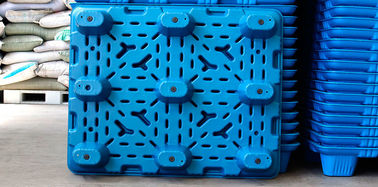 Pallet nhựa thổi SGS tiện lợi bền bỉ 1000 * 800 mm Pallet nhẹ hơn