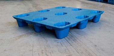 9 feet Chống va đập Làm tổ 1100 * 900 mm Pallet nhựa thổi khuôn