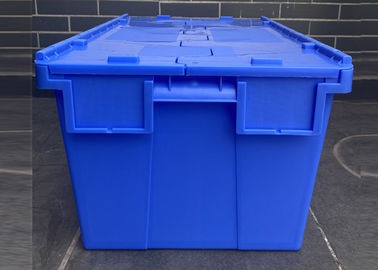 Recycable Logistics Xếp chồng Hộp đựng có nắp đậy bằng nhựa
