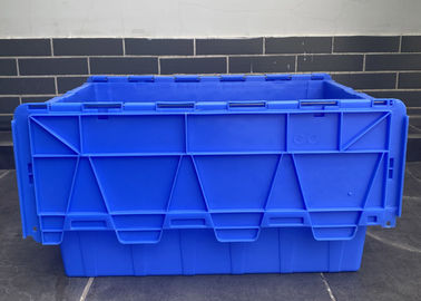 Recycable Logistics Xếp chồng Hộp đựng có nắp đậy bằng nhựa