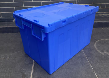 Euro 600 * 400 Mm Thùng lưu trữ nhựa 35kg có thể xếp chồng lên nhau