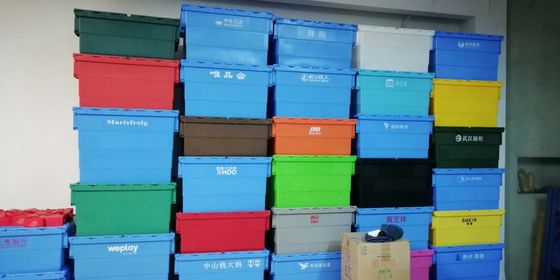 Nước - Bằng chứng 600 * 400 * 365 Mm Xếp chồng lên nhau bằng nhựa với con dấu nút chống trộm