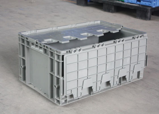600 * 400mm 35kg PP Euro thùng chứa xếp chồng Chống va đập