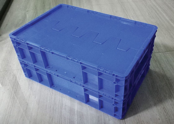 600 * 400mm 35kg PP Euro thùng chứa xếp chồng Chống va đập