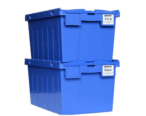 Hộp đựng có nắp đậy bằng nhựa có thể xếp chồng lên nhau Chống trượt đáy