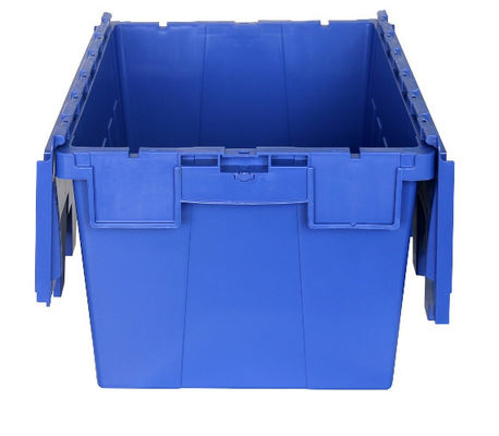 Hộp đựng có nắp đậy bằng nhựa có thể xếp chồng lên nhau Chống trượt đáy